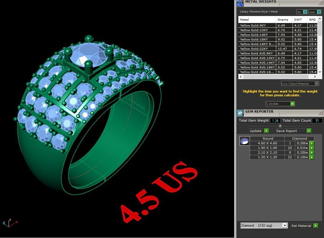 Top Trending Men Ring Designs 4MR089 3D print model_1