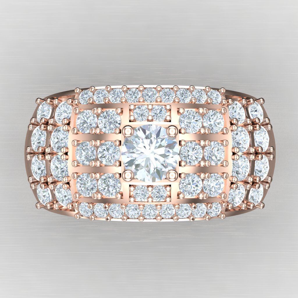 Top Trending Men Ring Designs 4MR089 3D print model_8