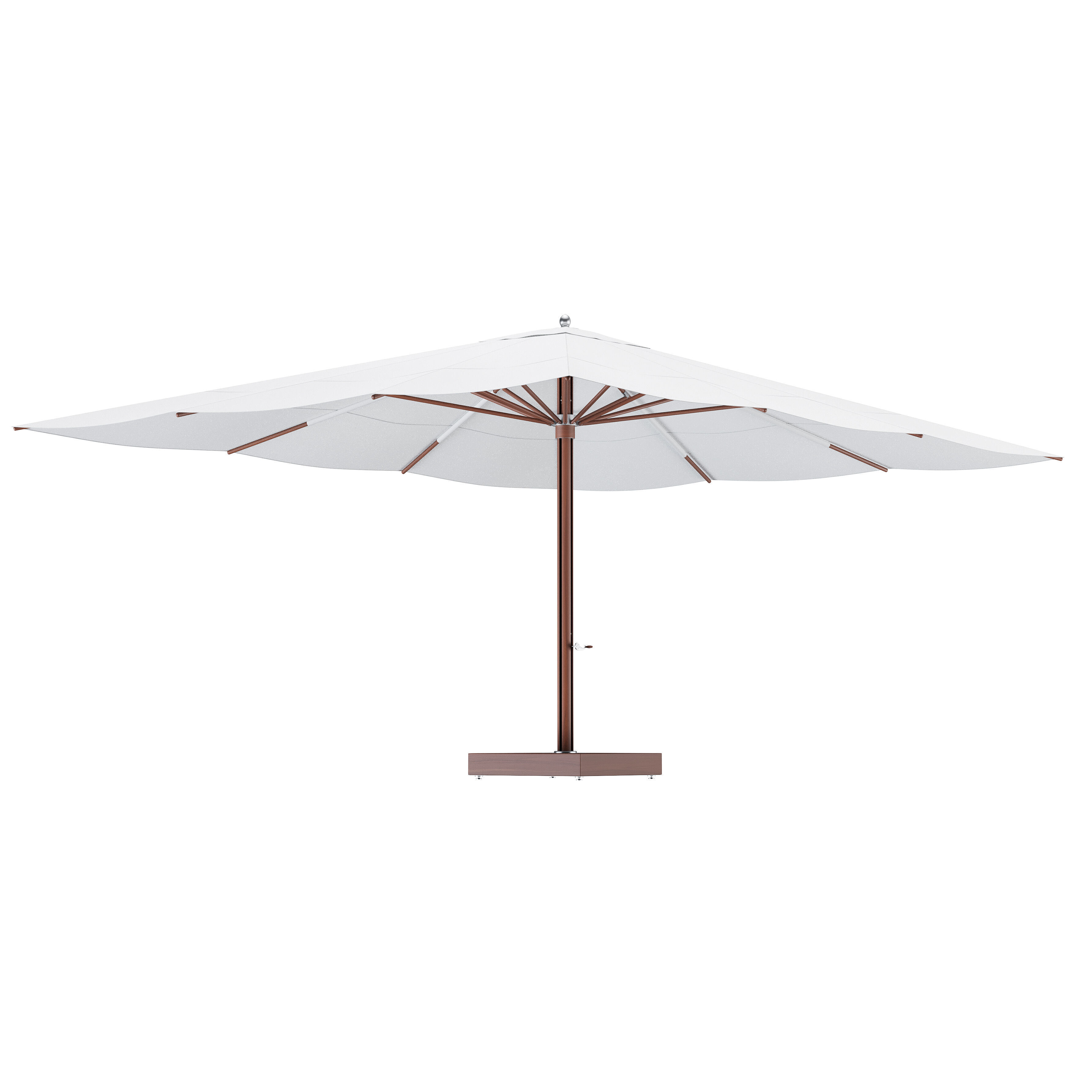 Ocean Master Classic Rectangle Parasol 3D model_3