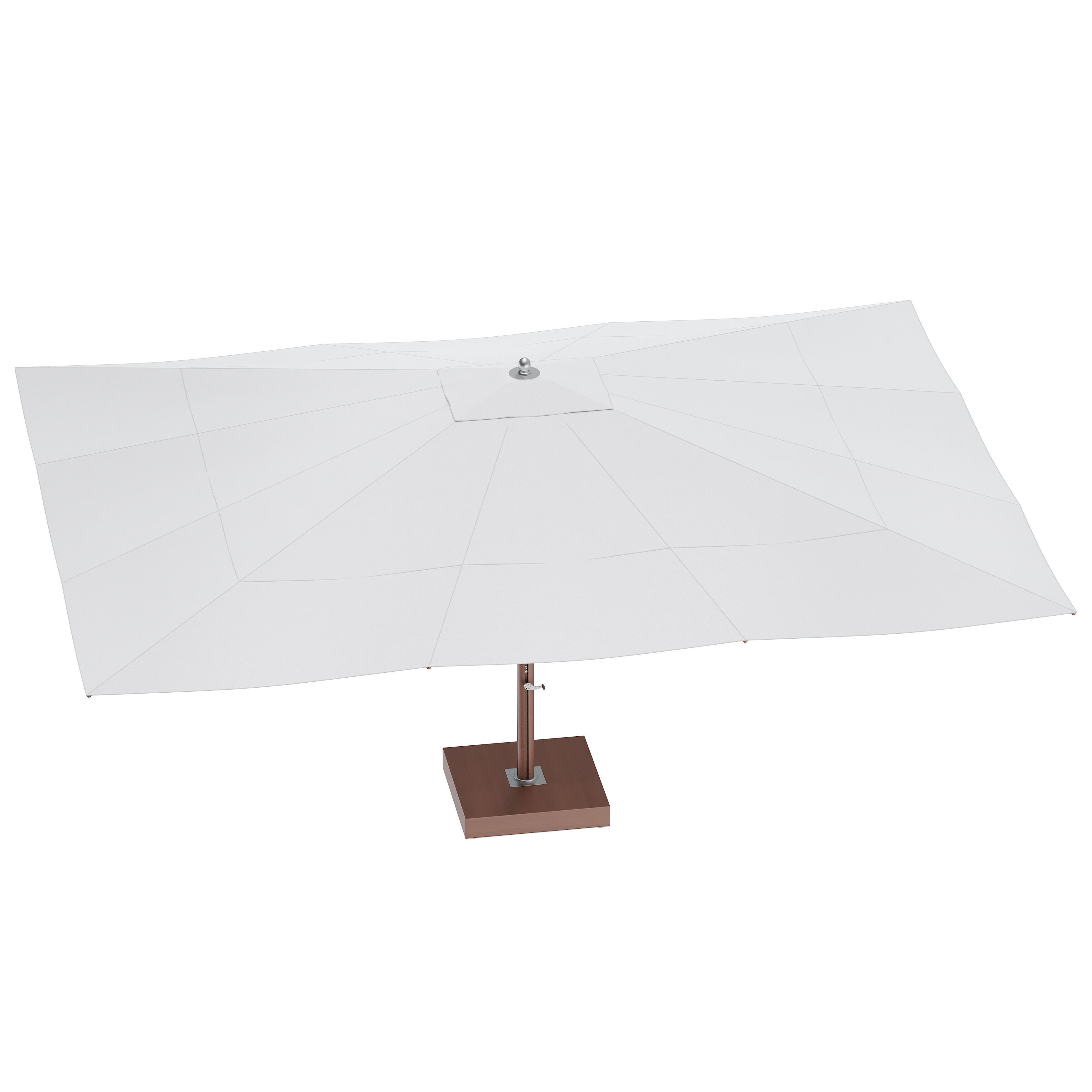 Ocean Master Classic Rectangle Parasol 3D model_2
