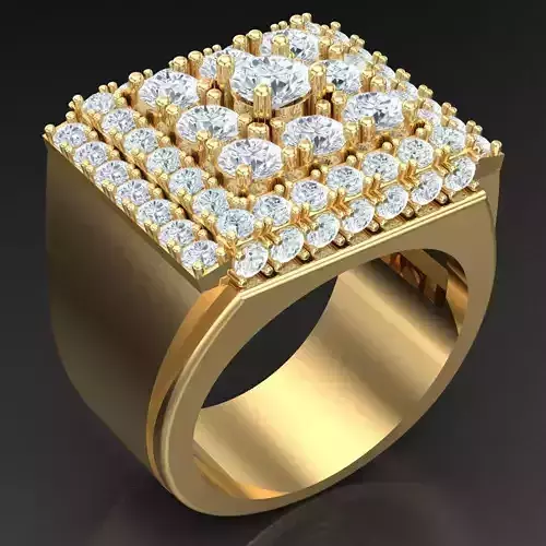 Top Trending Men Ring Designs 4MR079 3D print model