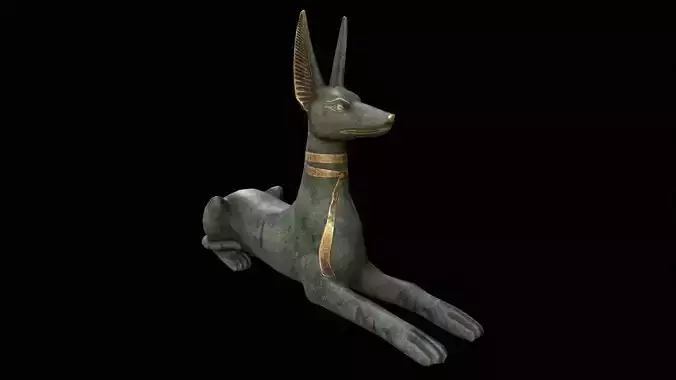Egyptian Anubis Statue