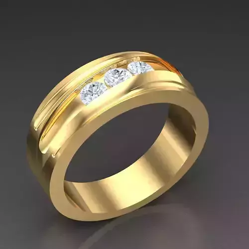 Top Trending Men Ring Designs 4MR072 3D print model