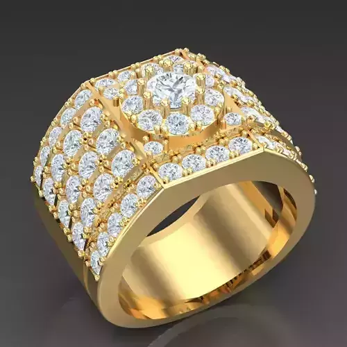 Top Trending Men Ring Designs 4MR069 3D print model