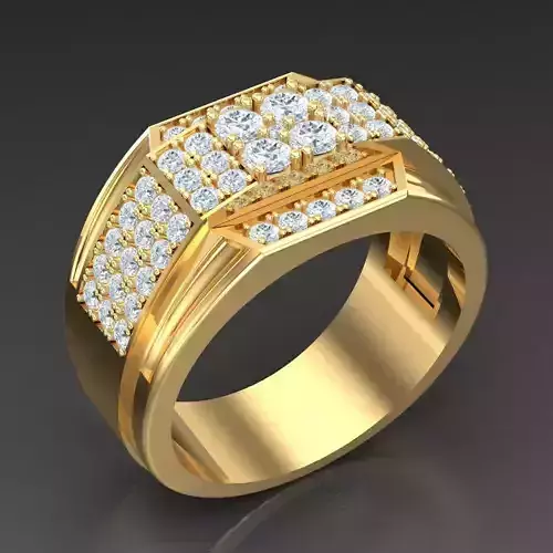 Top Trending Men Ring Designs 4MR064 3D print model