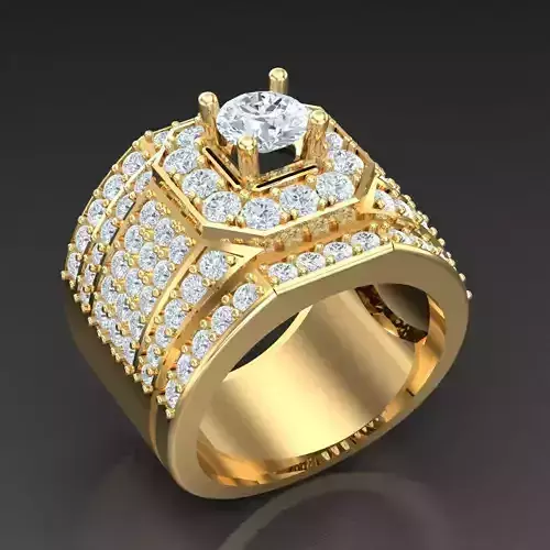 Top Trending Men Ring Designs 4MR060 3D print model