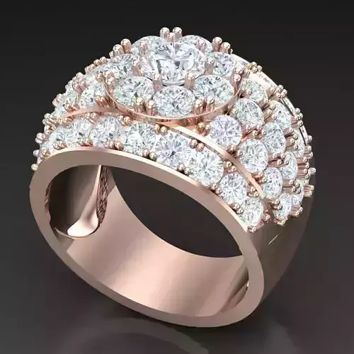 Top Trending Men Ring Designs 4MR059 3D print model