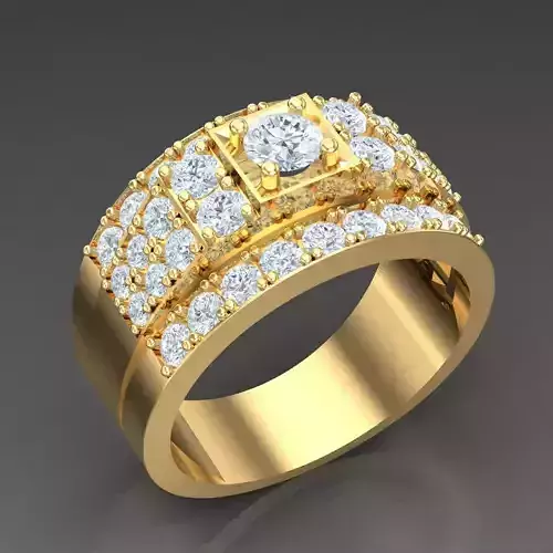 Top Trending Men Ring Designs 4MR054 3D print model