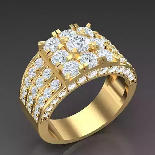 Top Trending Men Ring Designs 4MR051 3D print model