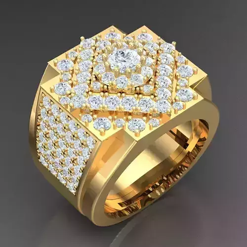 Top Trending Men Ring Designs 4MR048 3D print model