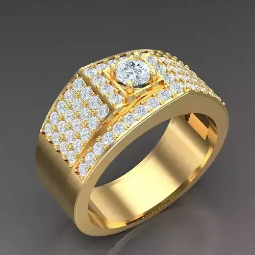 Top Trending Men Ring Designs 4MR035 3D print model