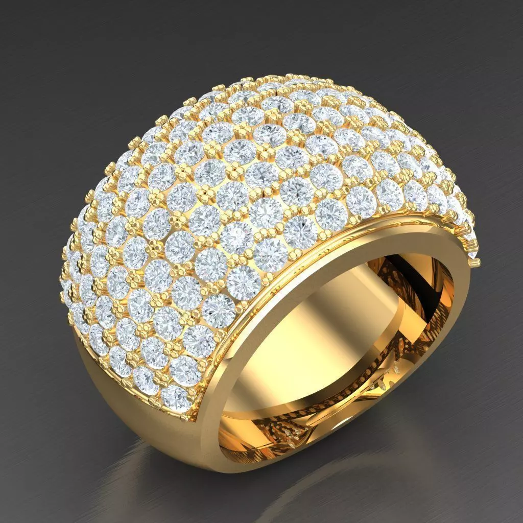 Top Trending Men Ring Designs 4MR027 3D print model