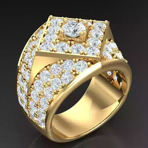 Top Trending Men Ring Designs 4MR022 3D print model
