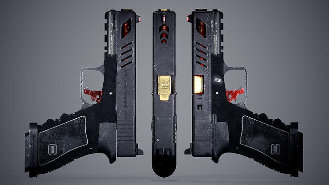 GLOCK 21-S1 Free 3D model