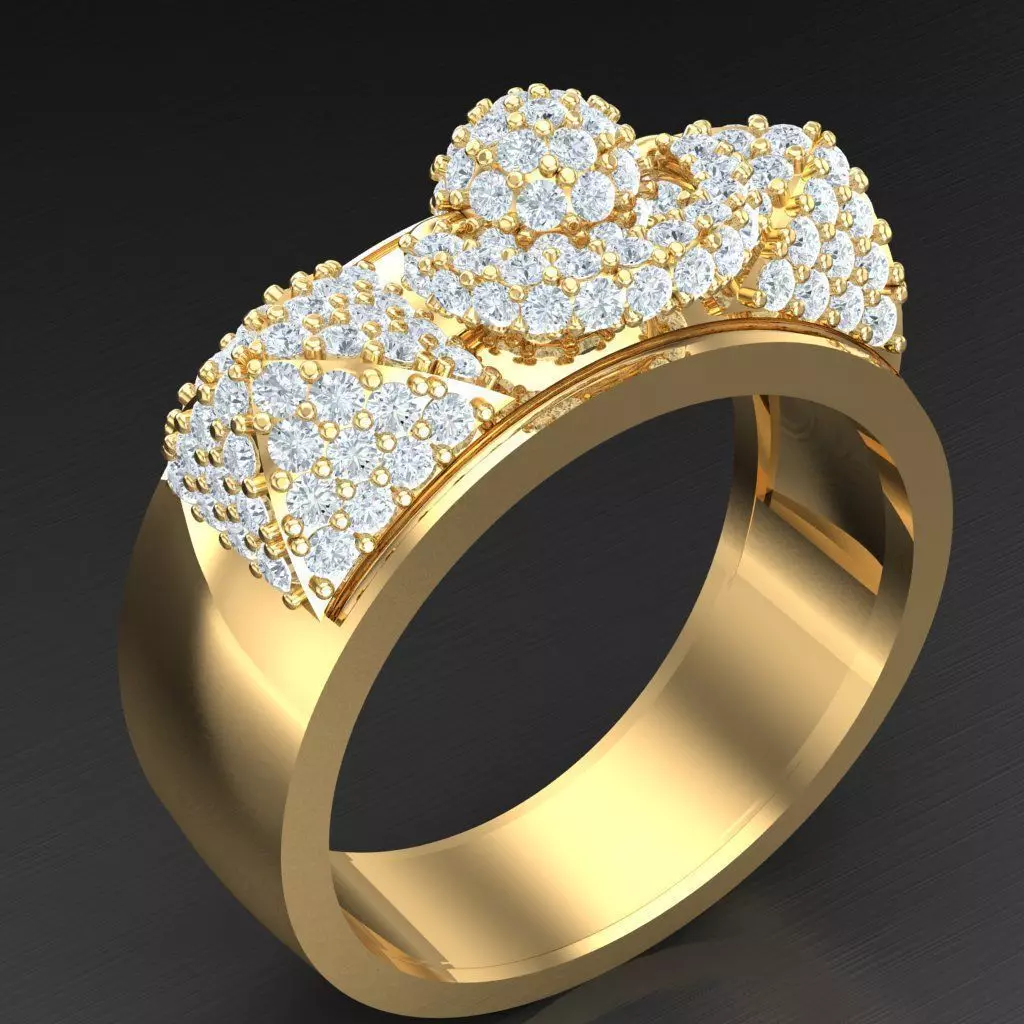 Top Trending Men Ring Designs 4MR021 3D print model