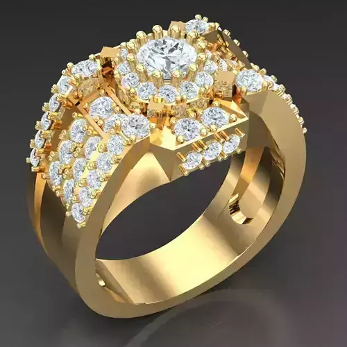 Top Trending Men Ring Designs 4MR017 3D print model