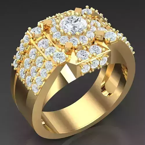 Top Trending Men Ring Designs 4MR016 3D print model