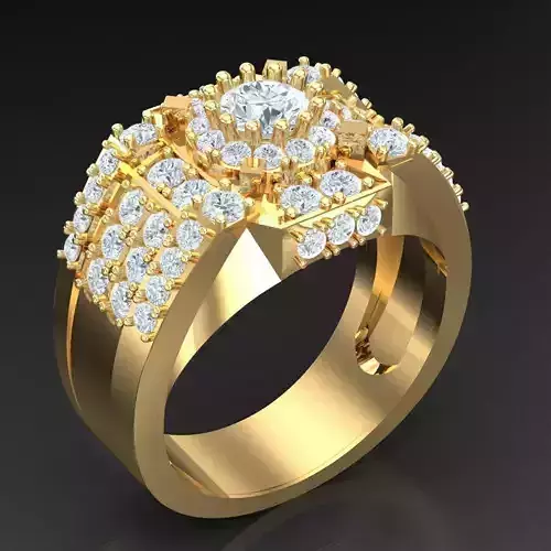 Top Trending Men Ring Designs 4MR015 3D print model