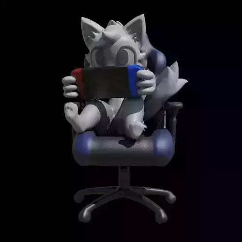 Boy Kisser Furry 3D print model