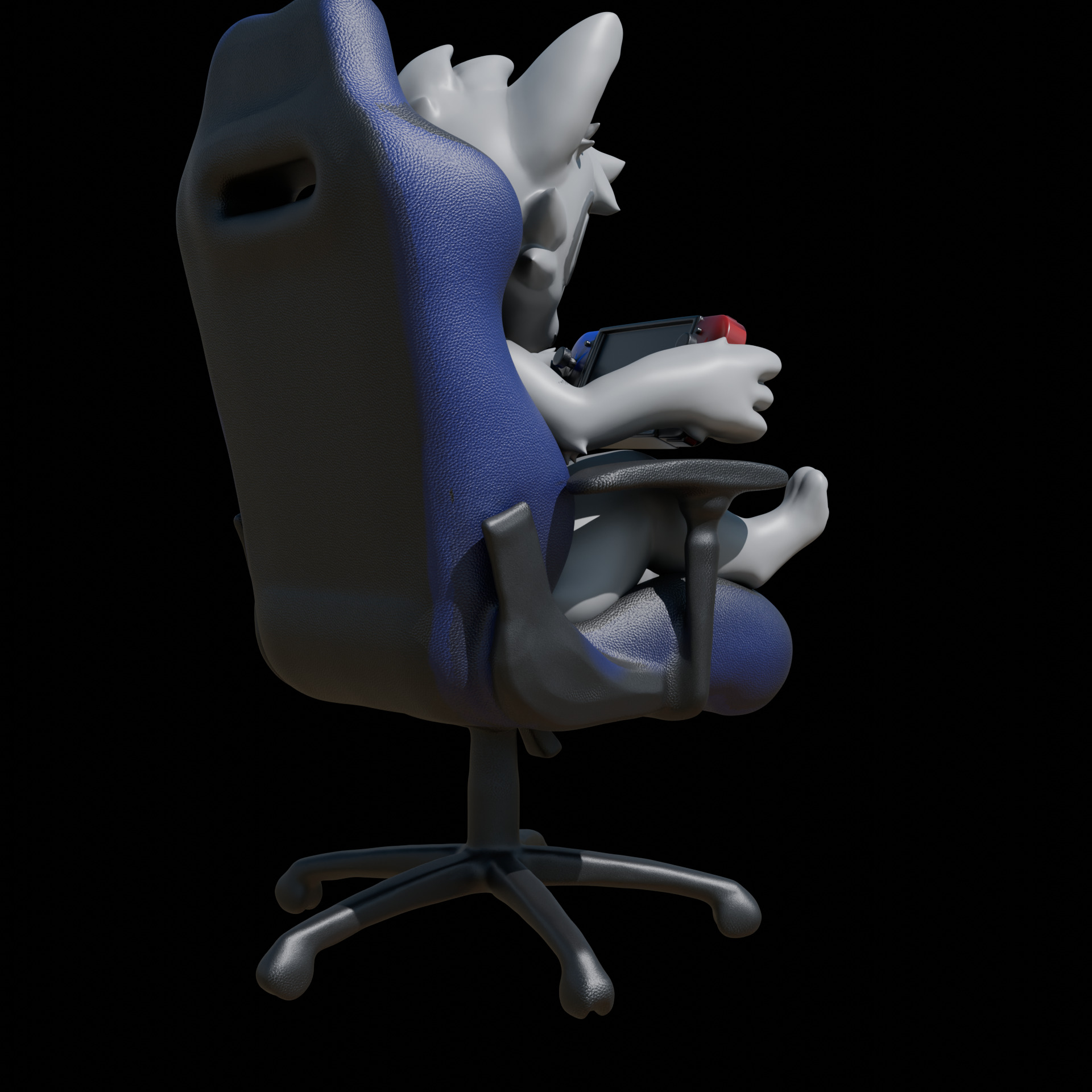 Boy Kisser Furry 3D print model_3