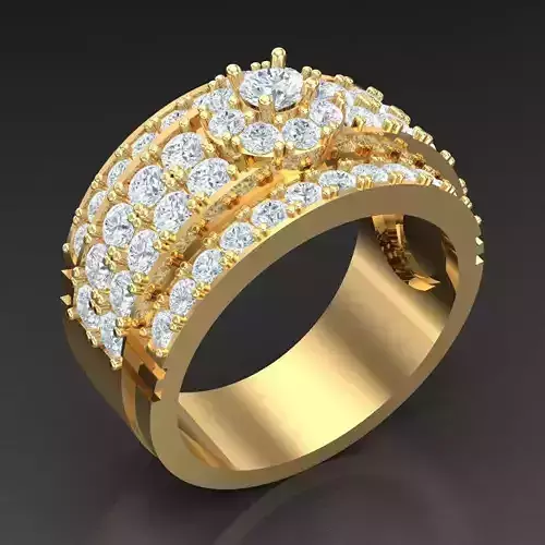 Top Trending Men Ring Designs 4MR011 3D print model