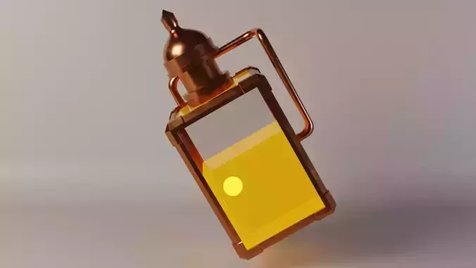 Stylized Fantasy Potion Low Poly 3D Model for Game