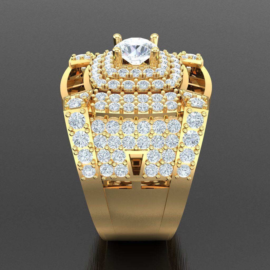 Top Trending Men Ring Designs 4MR010 3D print model_13