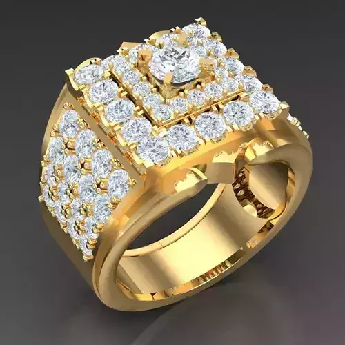 Top Trending Men Ring Designs 4MR009 3D print model