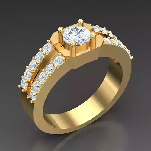 Top Trending Men Ring Designs 4MR008 3D print model