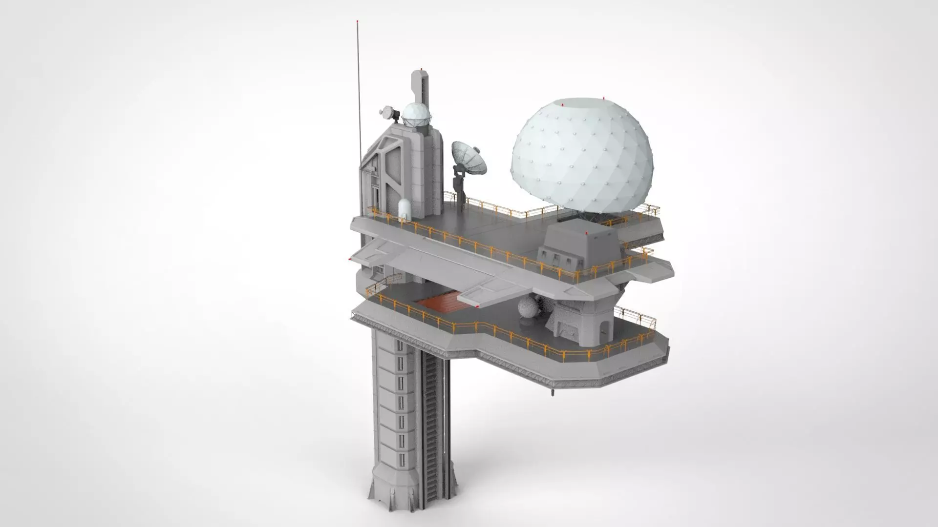 radar platform 4 3D model_0
