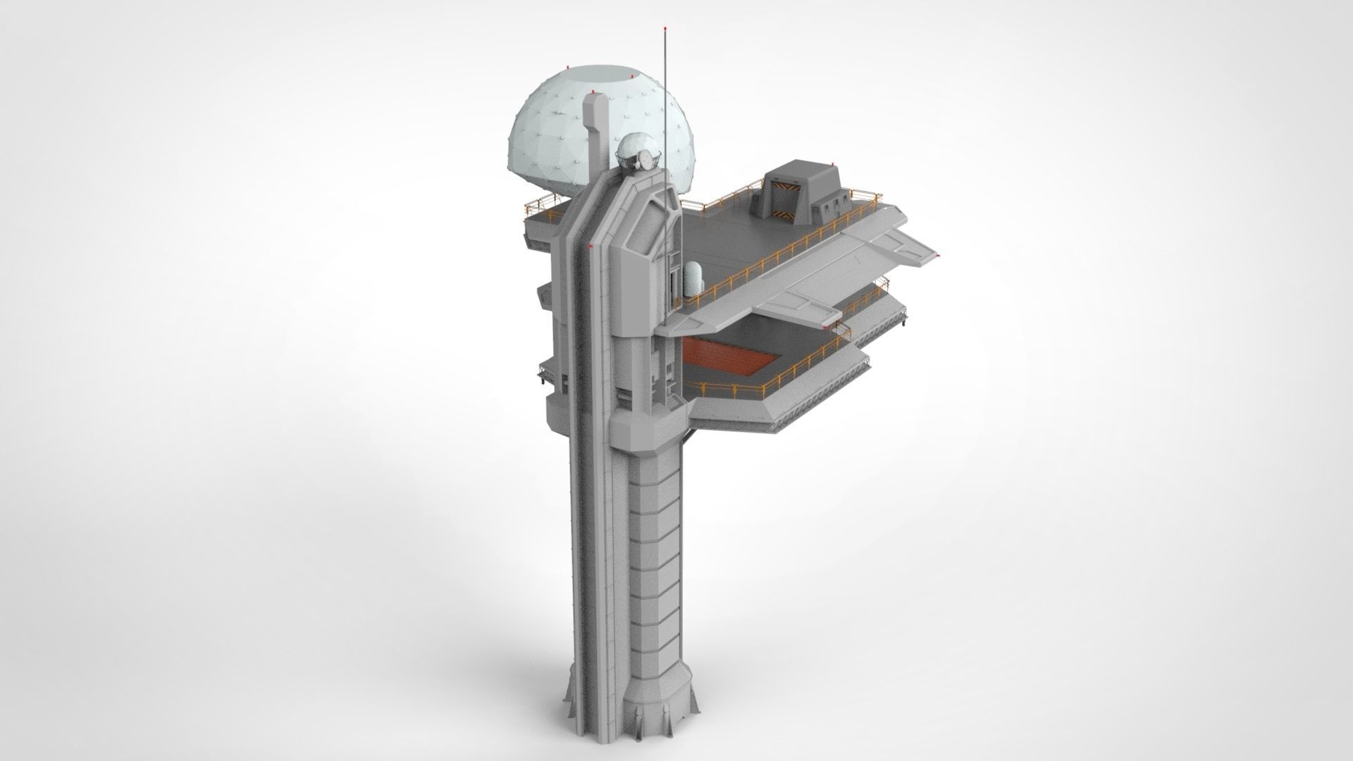 radar platform 4 3D model_4