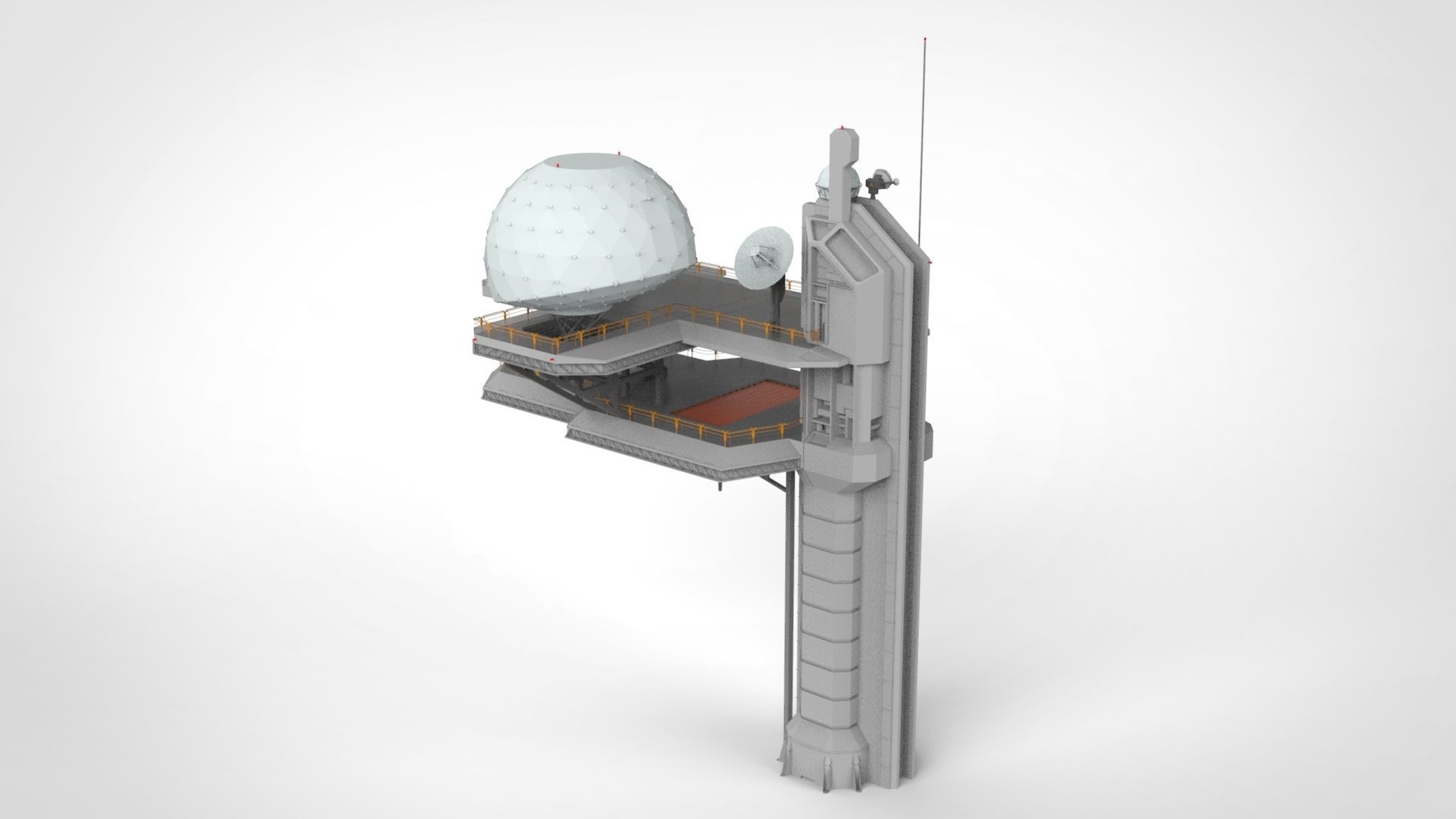 radar platform 4 3D model_6
