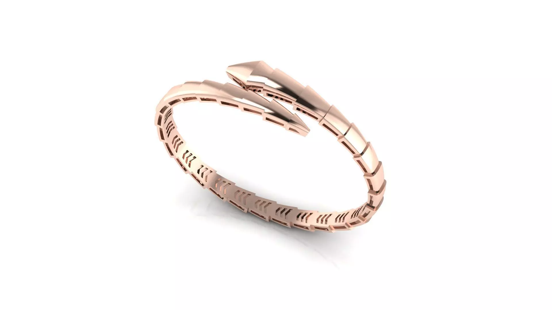 BVLGARI SERPENTI VIPER BRACELET 3D print model_0