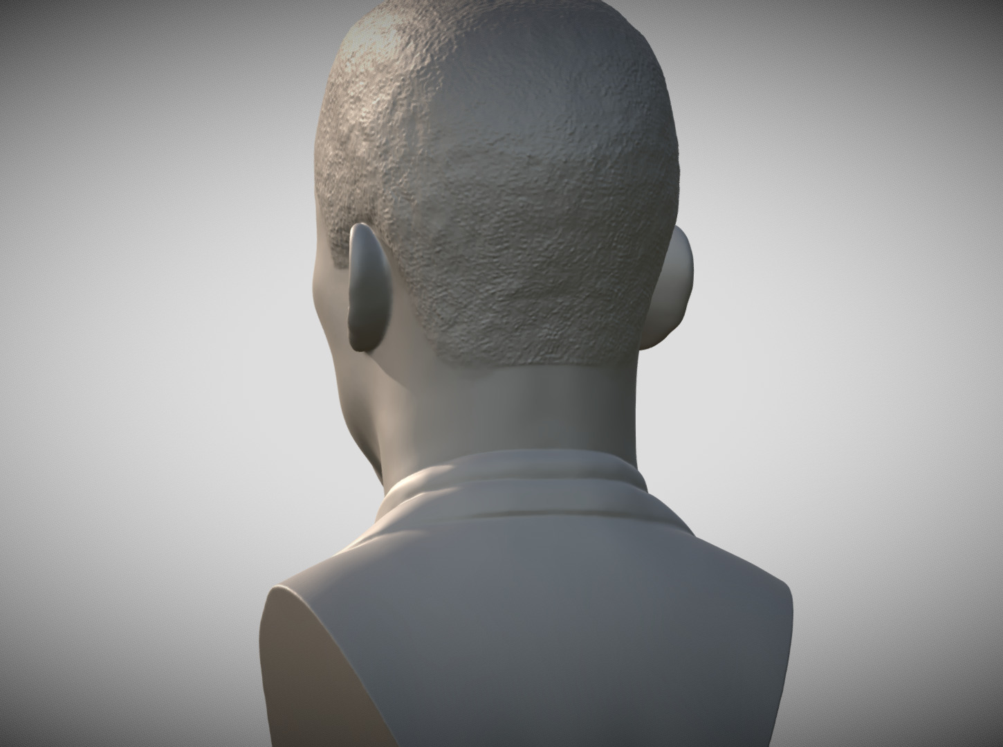 Chris Rock bust 3D print model_4