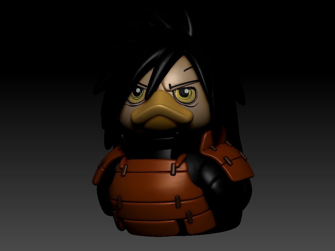 Rubber Duck - Madara Uchiha Naruto- 3d print 3D print model_4