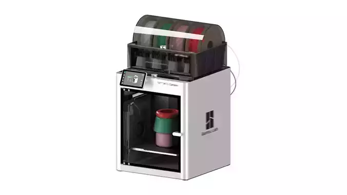 Bambu Lab X1C Combo High Detail 3D model