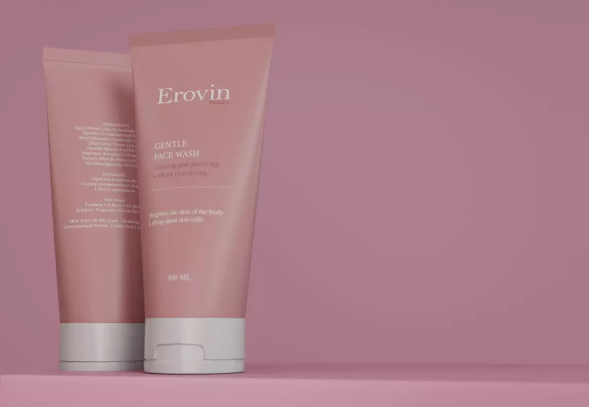 Cosmetic Tube 3D Model Perfect for Product Visualization 3D model_0