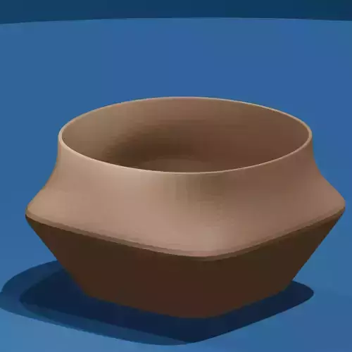 Sleek Bowl 3D print model