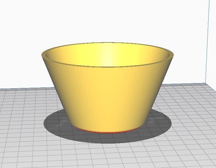 3D Bowl for Desserts or Ice Cream 3D print model_3