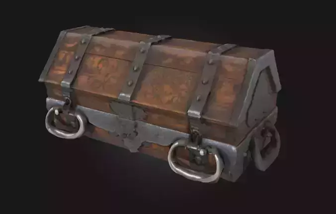 Antique Treasure Chest  Vault of Forgotten Riches