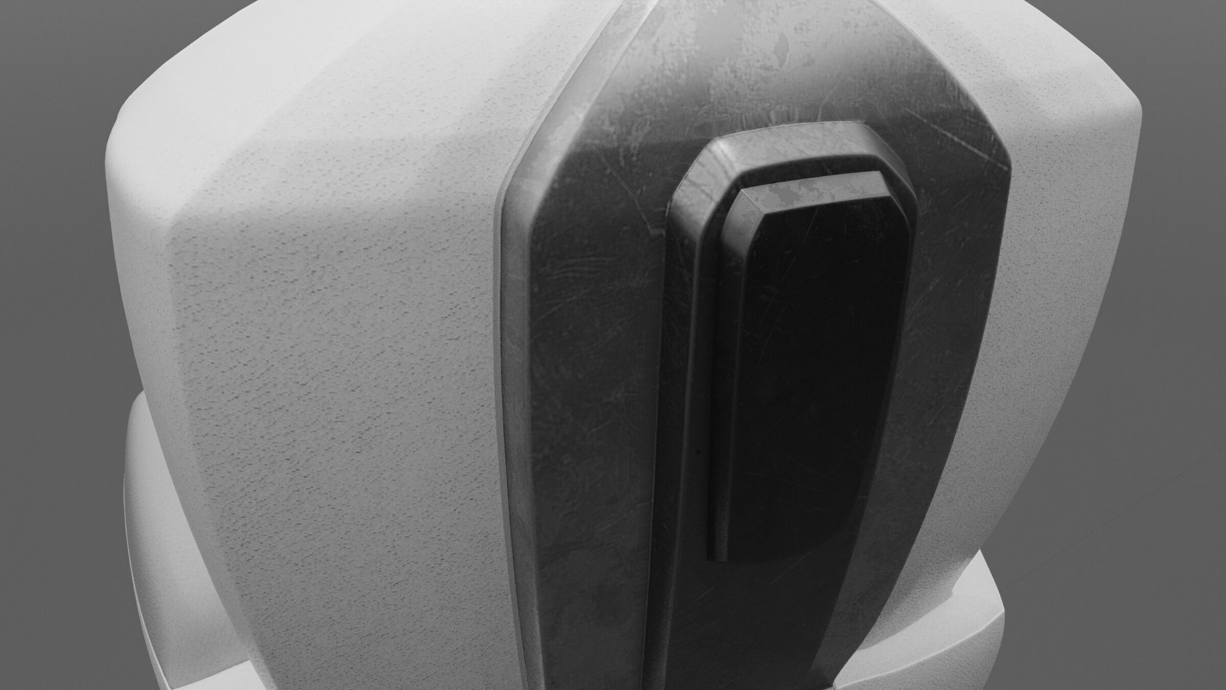 Upholstered Swivel Chair - Basic Plan Low-poly 3D model_12