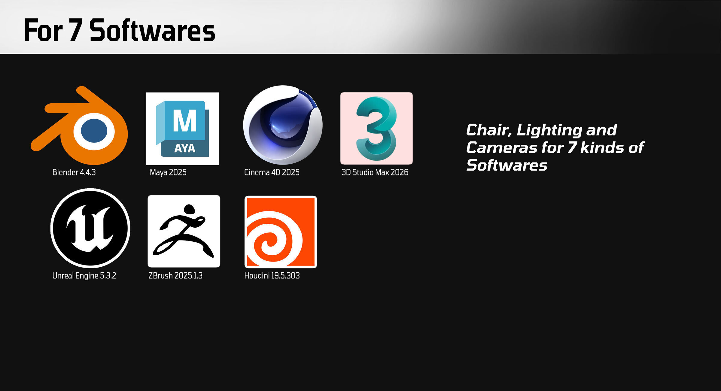 Upholstered Swivel Chair - Basic Plan Low-poly 3D model_2