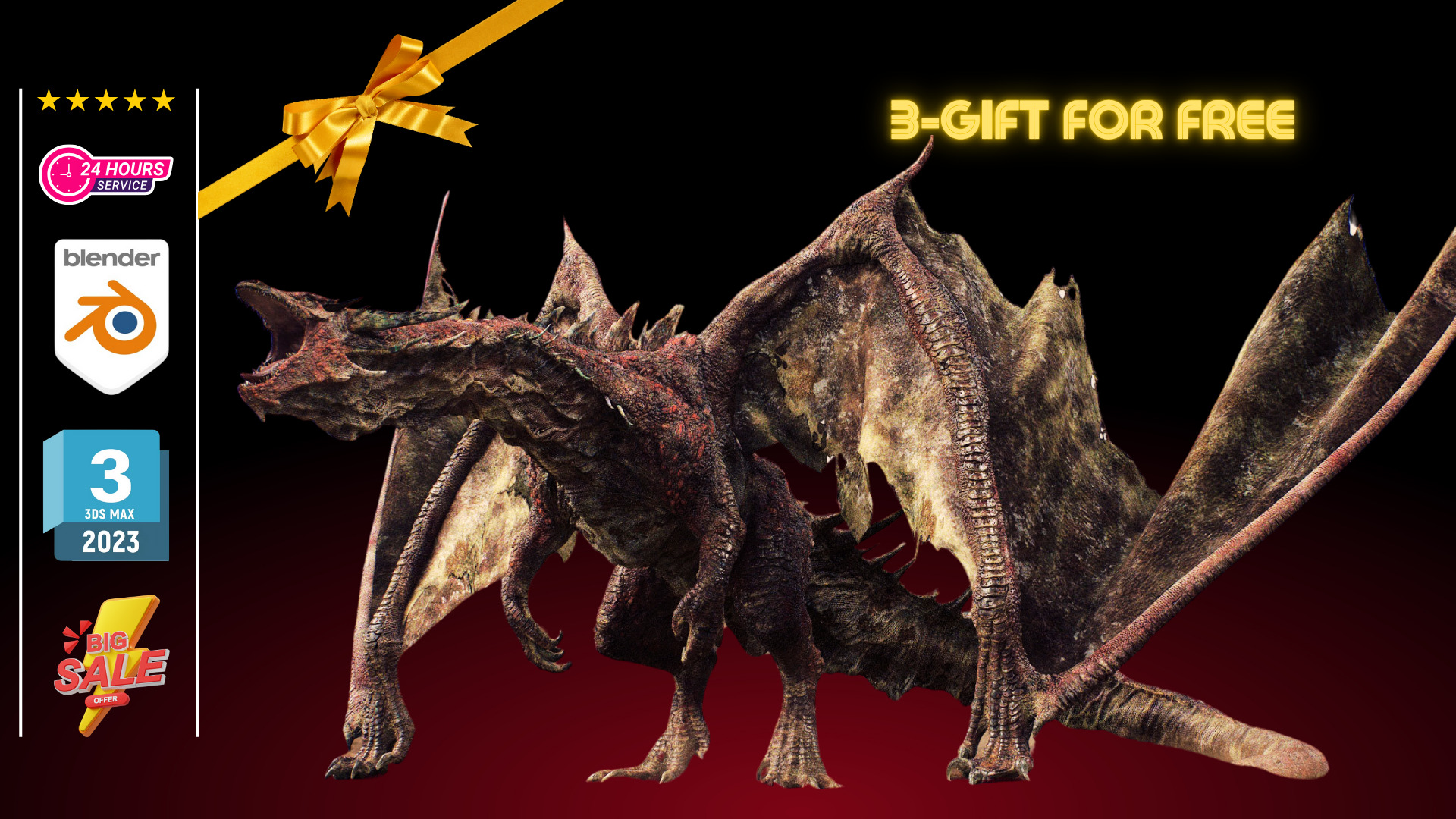 Astro Gman Low-poly 3D model_3