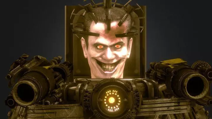 Astro Gman Low-poly 3D model_0