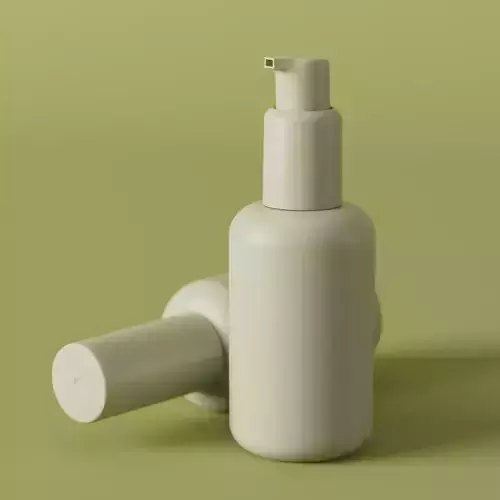 30ml Serum cosmetic bottle with cream dispenser