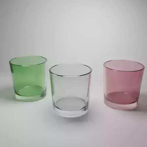 transparent glass BLENDER 