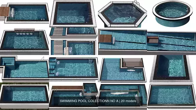 SWIMMING POOL COLECTIONN NO A