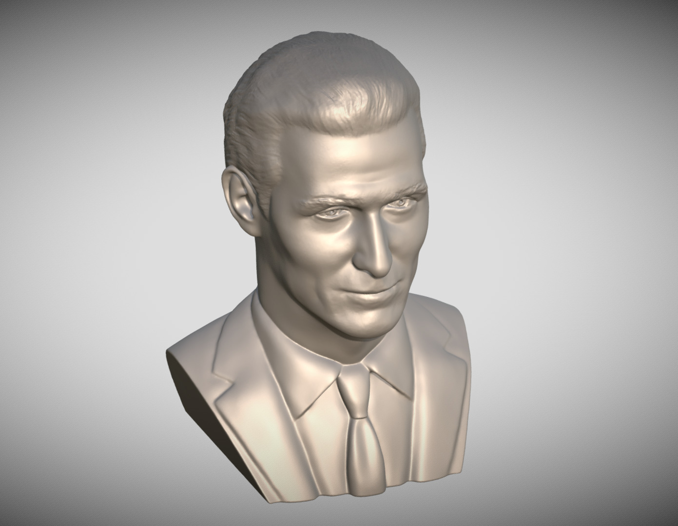 Matthew McConaughey bust 3D print model_12