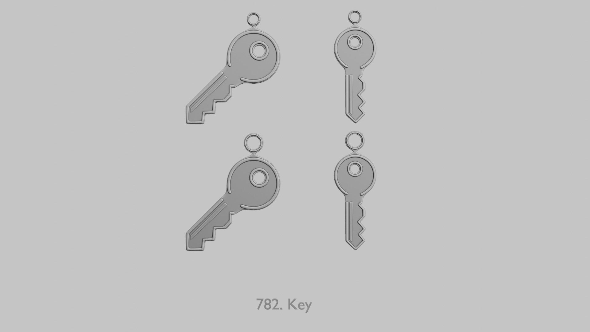 Tools Full PACK Original Blend STL Pendant Collection 3D print model_12