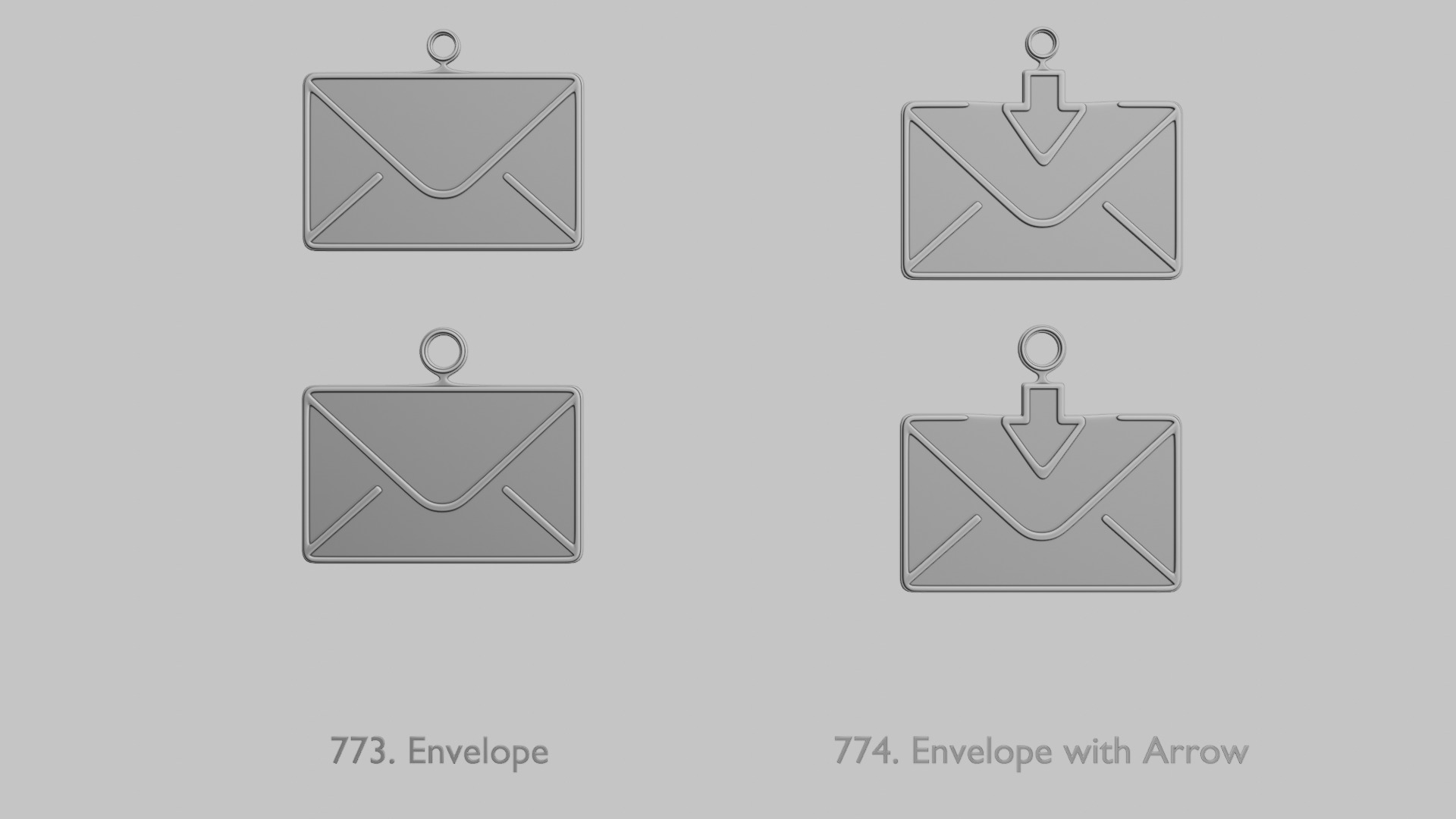 Tools Full PACK Original Blend STL Pendant Collection 3D print model_9